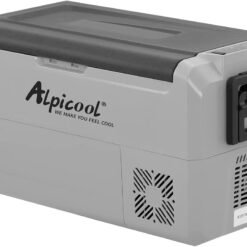 Alpicool T36 36L Glaciere Électrique à Compression, 12/24V Réfrigérateur de Voiture portable congélateur et réfrigérateur pour Maison, dortoir, Camping