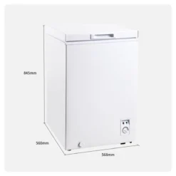 CHiQ congélateur FCF98D, 98 litres blanche