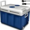 tillvex Glacière électrique 40L avec des roulettes